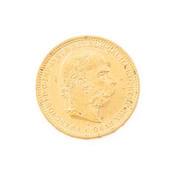 Gold coin, Austria-Hungary, 20 Corona, 1894.