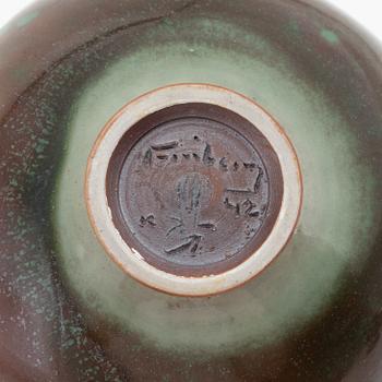 Berndt Friberg, a signed stoneware vase, Gustavsberg.