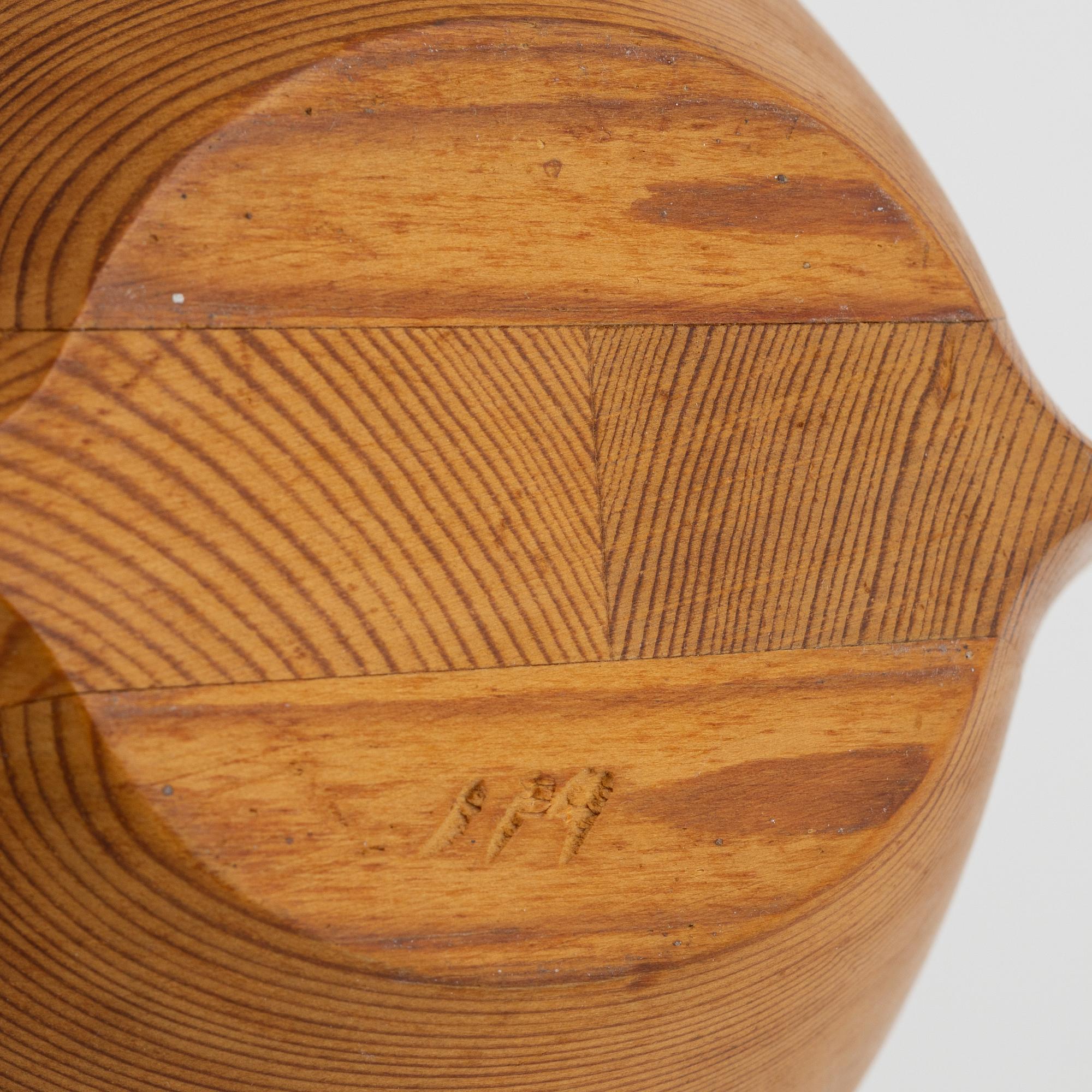 Johnny Mattsson, a bowl, signed.