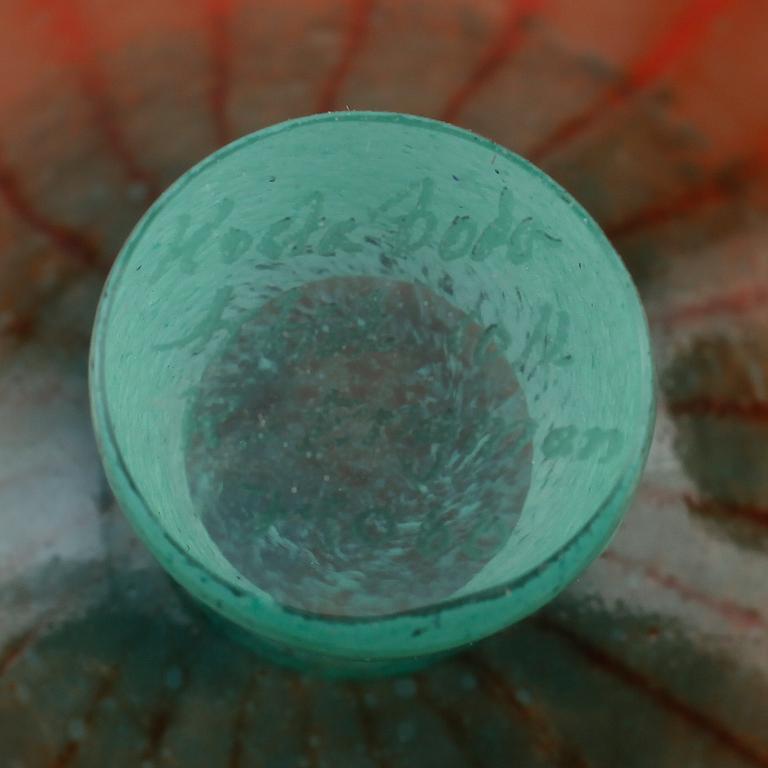 SAMLING GLASFÖREMÅL, 4 delar, bl a Bertil Vallien, Kosta Boda.