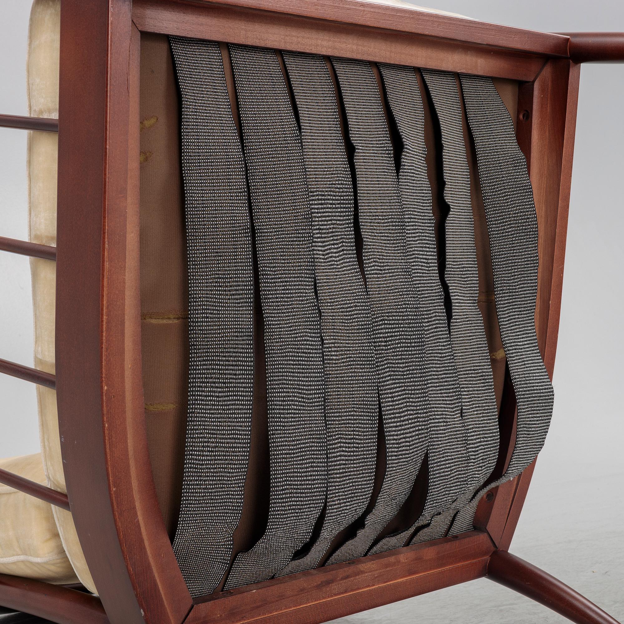 Kerstin Hörlin-Holmquist, fåtöljer, ett par, "Skrindan", 1900-talets senare del.