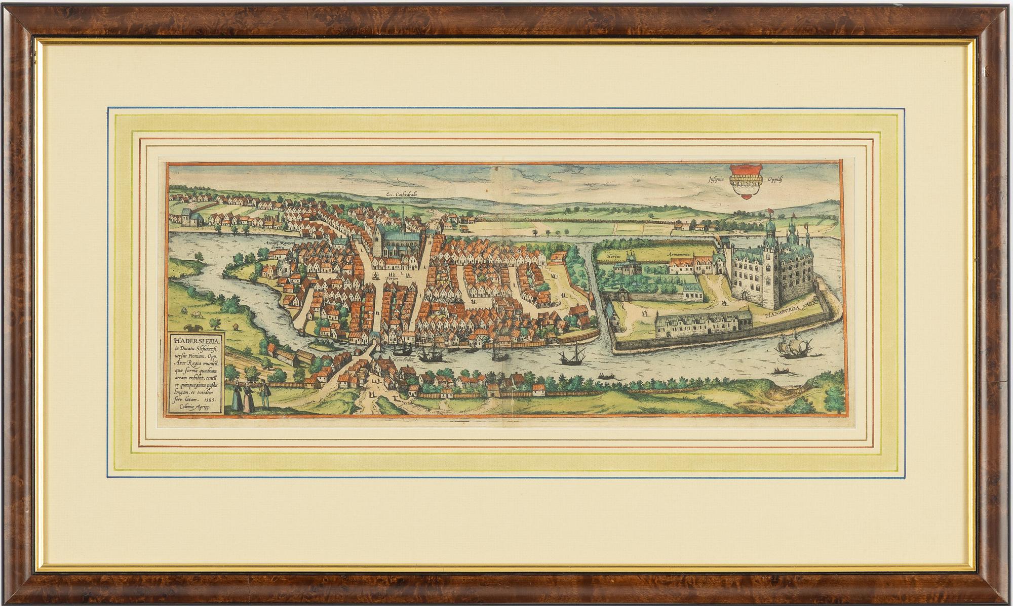 Frans Hogenberg, Vy av Haderslebia.