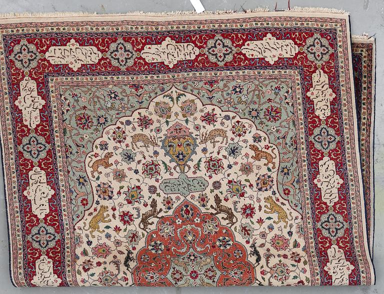 MATTA, semiantik/old Täbris, ca 270x180 cm.