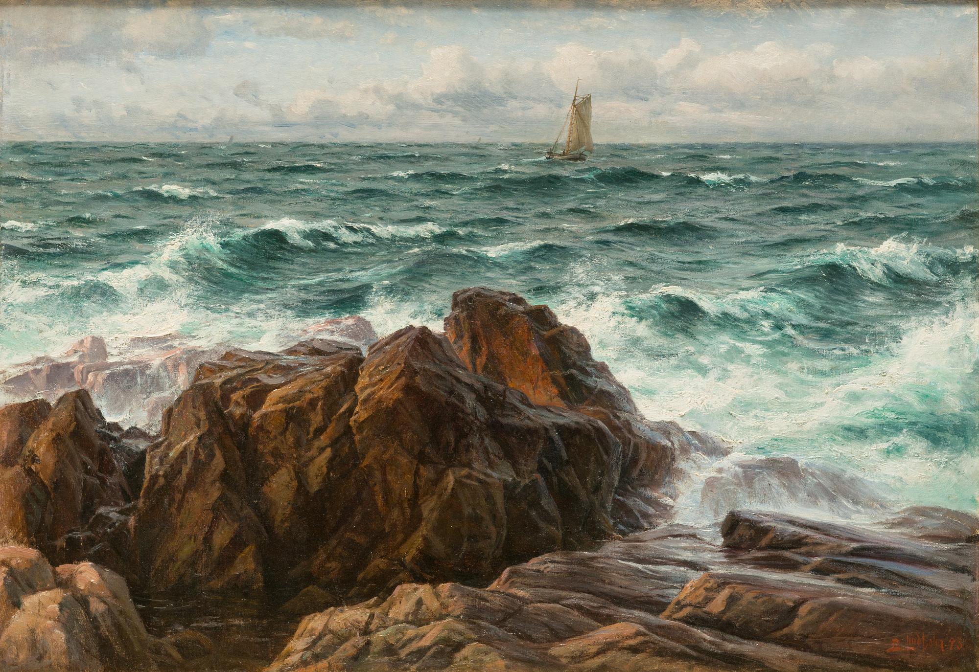 Berndt Lindholm, Rantakallioita.