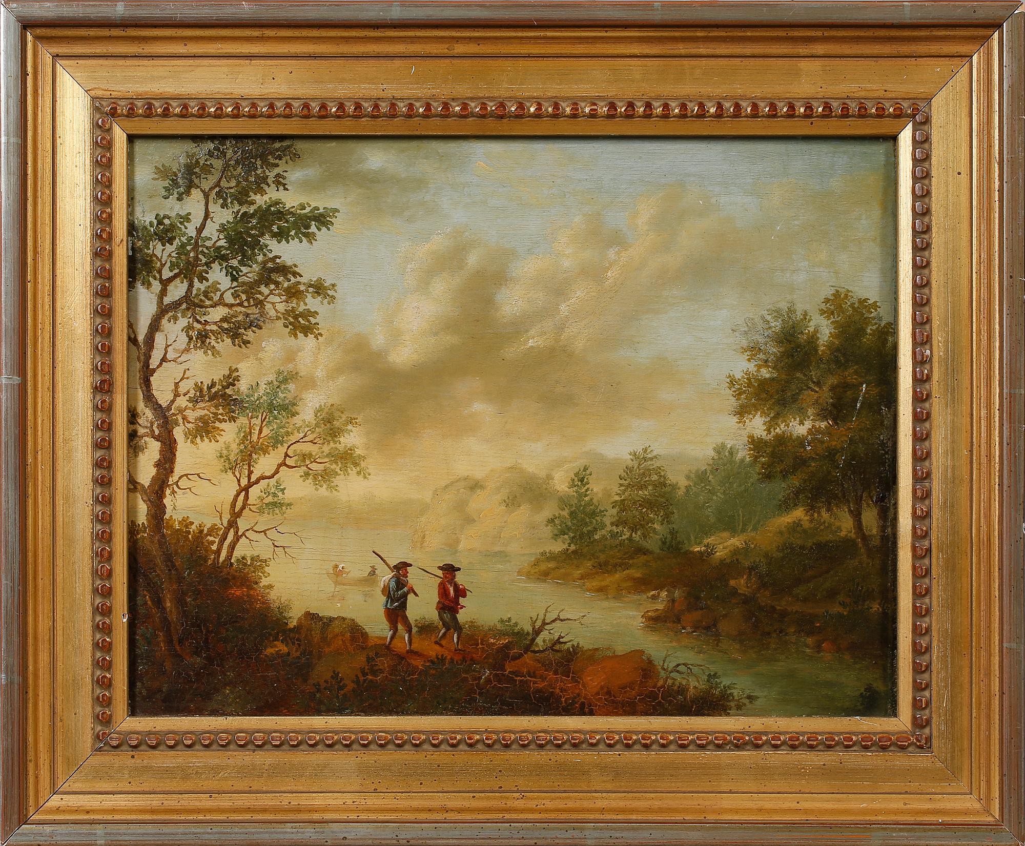 JOHAN PHILIP KORN, tillskriven, olja på pannå, osignerad.