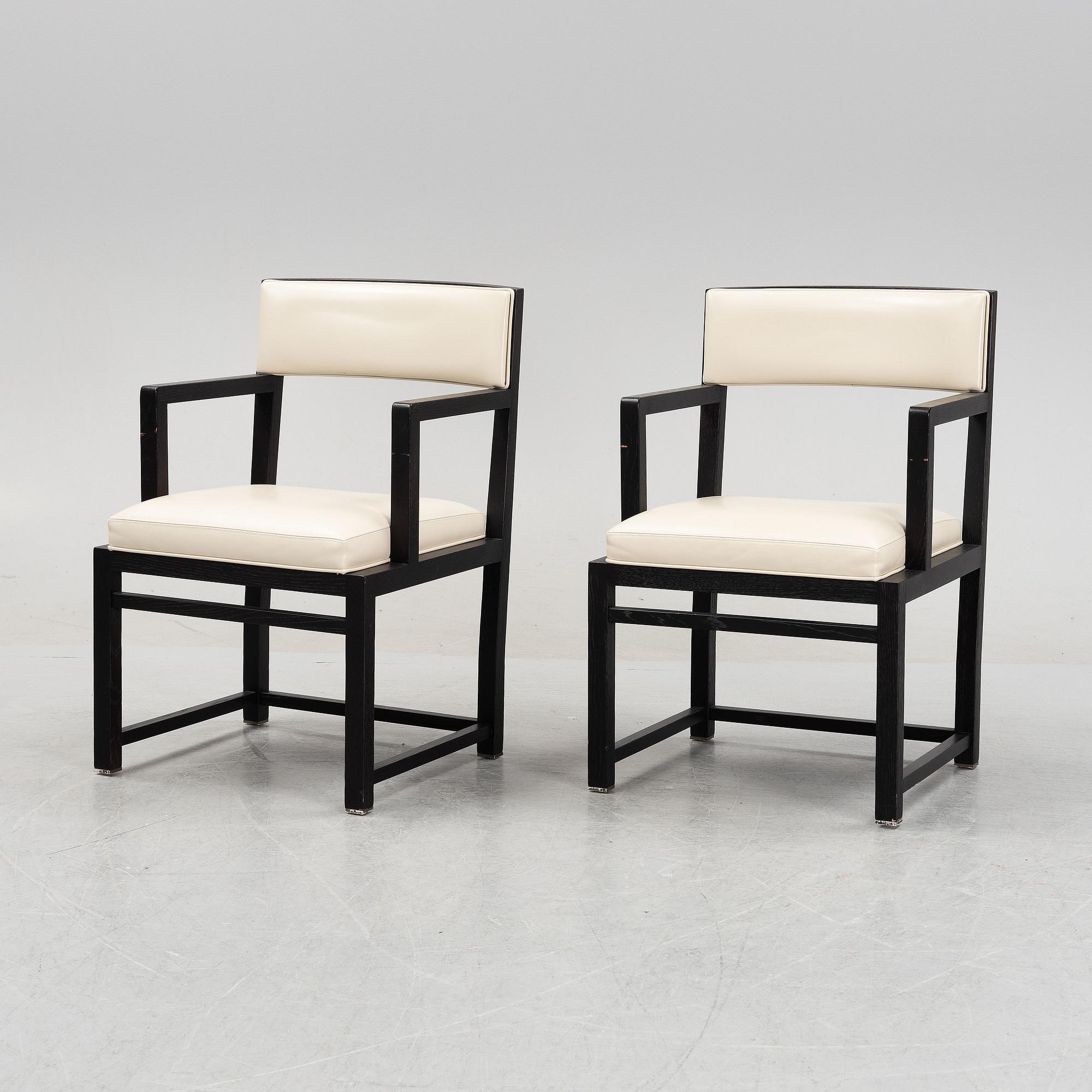Antonio Citterio, six 'Simplice' armchairs, Maxalto, B&B Italia.