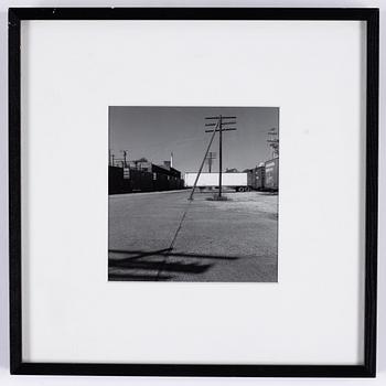 Gerry Johansson, photograph signed and dated on verso.