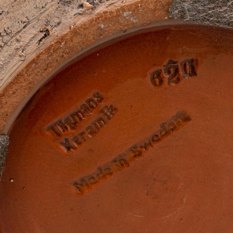 MARIAN ZAWADZKI, a large ceramic vase from Tilgmans, signed.