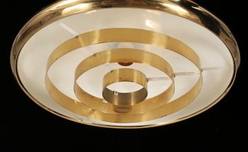 TAKLAMPA, Bergboms, diameter 54 cm, 1900-talets andra hälft.