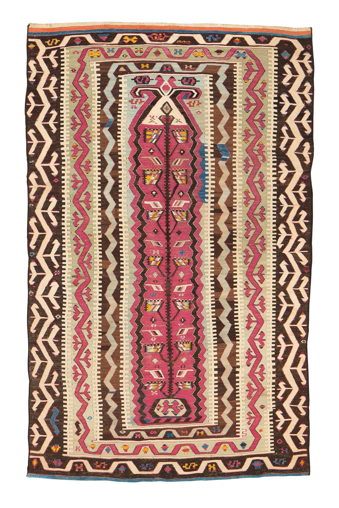 Matta, antik Anatolik Namazlyk kelim, ca 168 x 106 cm.