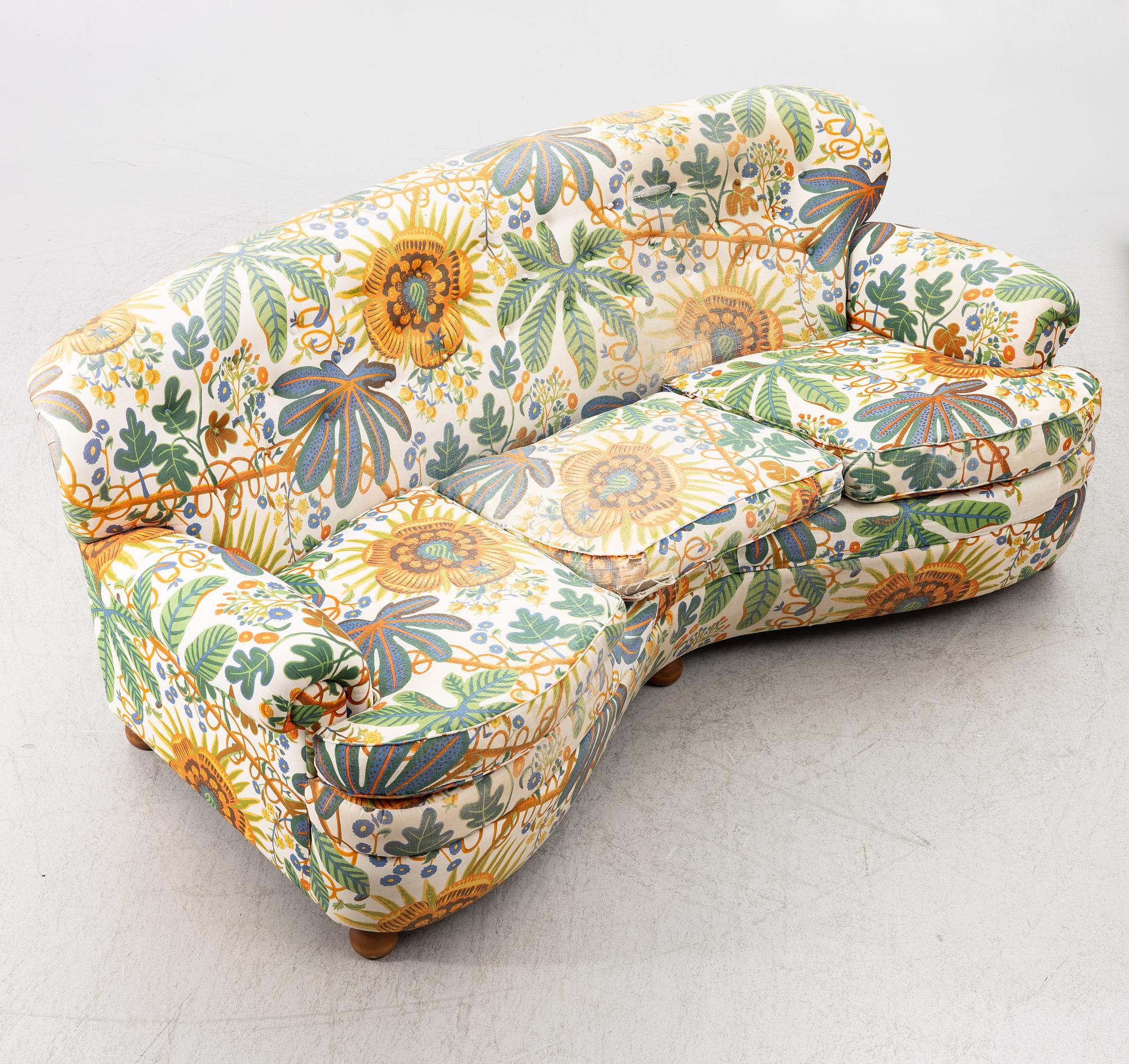 Josef Frank, a model 968 sofa, Svenskt Tenn.