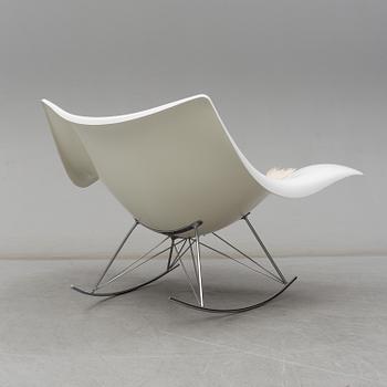 A plastic rocking chair "Stingray" designed by Thomas Pedersen for Fredrica, 21st Century.