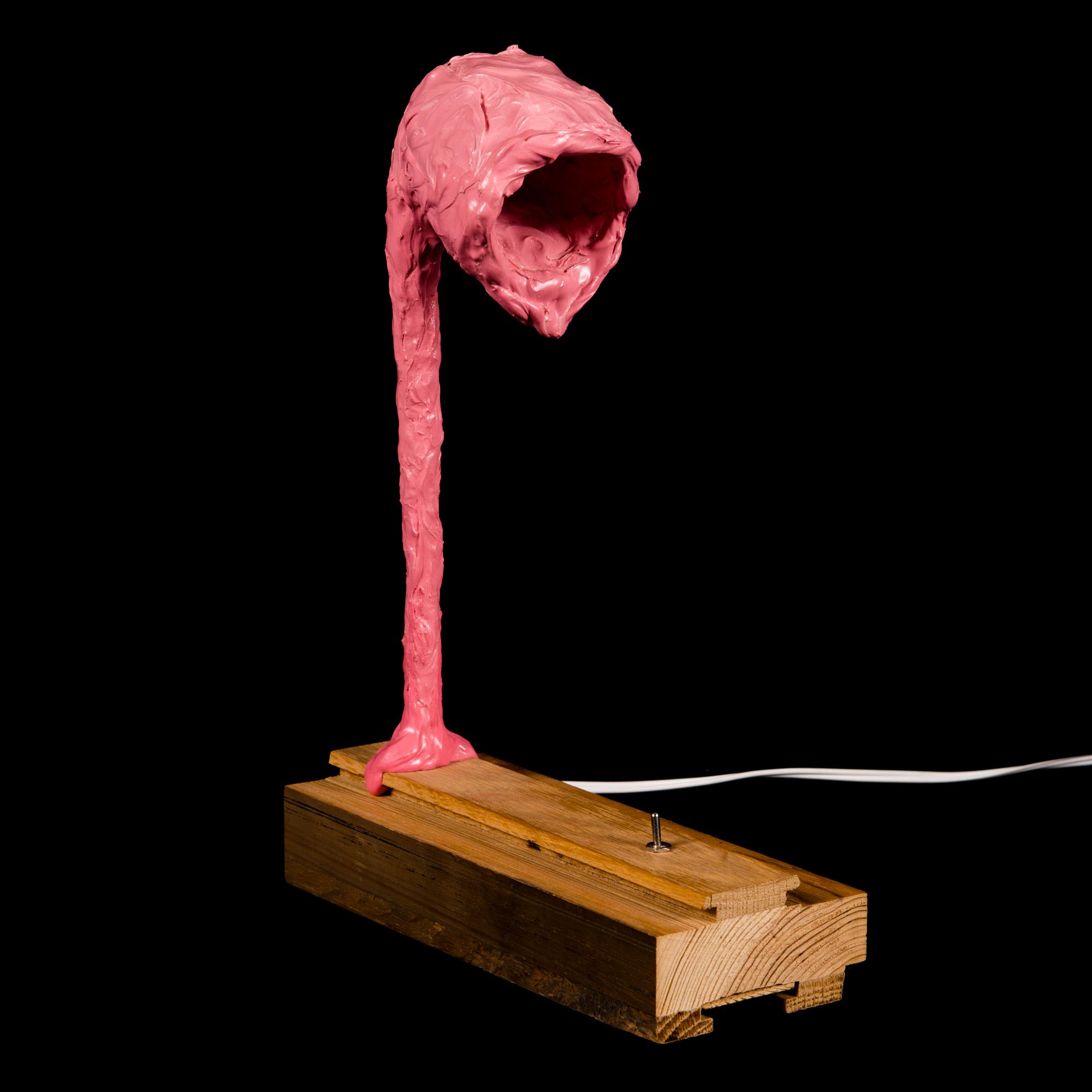 TEEMU SALONEN, a 'Steve' table lamp/sculpture signed Teemu Salonen 2016.