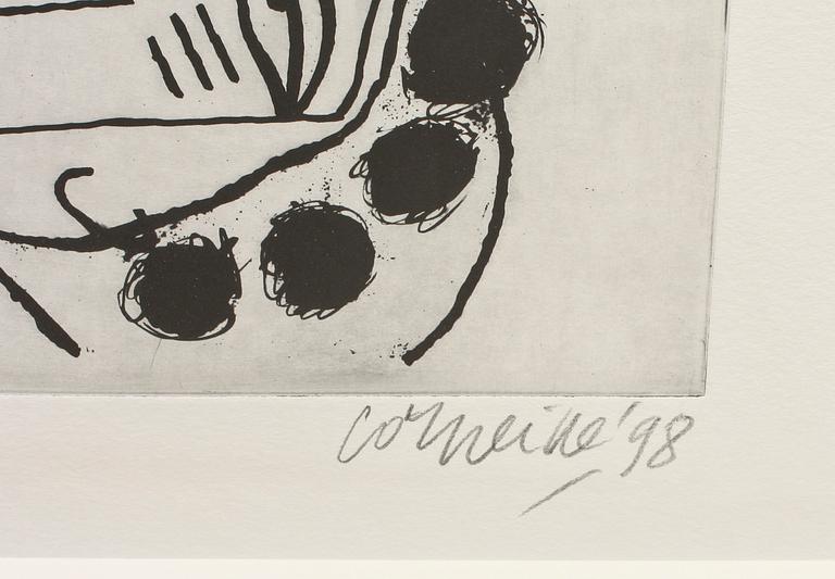 BEVERLOO CORNEILLE, etsning, sign o numr 11/30.