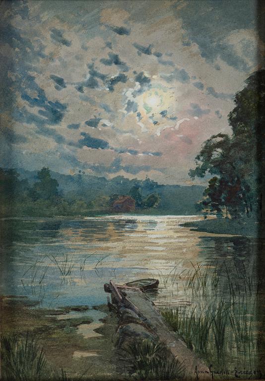 ANNA GARDELL-ERICSON, watercolour, signed.