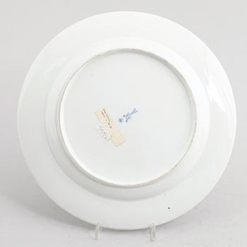 TALLRIK, porslin, Meissen, 1700-tal.