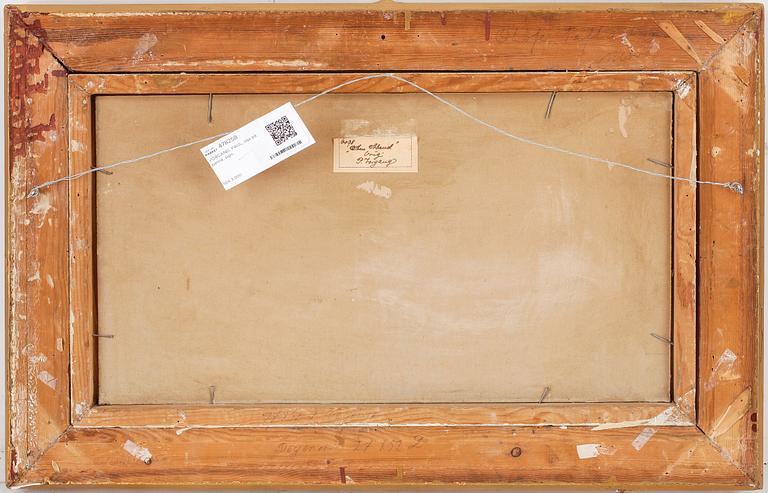 VORGANG, PAUL, olja på pannå, sign.