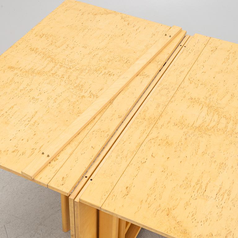 Bruno Mathsson, a 'Maria Flap' drop-leaf table, Dux.