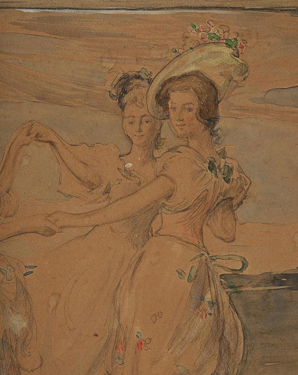 Georg Pauli/Hanna Hirsch-Pauli, Festival procession.