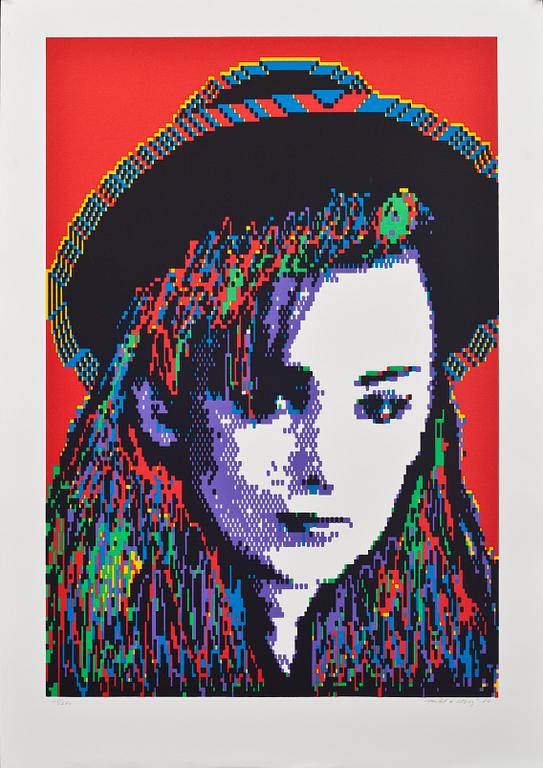 STURE JOHANNESSON och CHARLOTTE JOHANNESSON, färgserigrafi, signerad och daterad -84, numrerad 115/200.