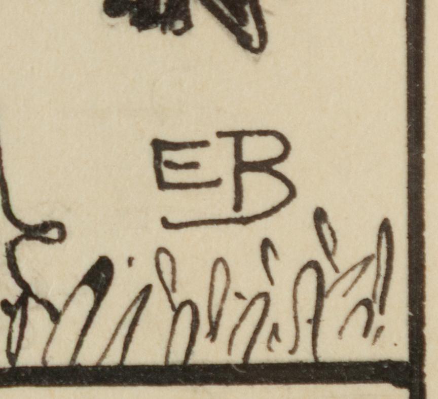 Elsa Beskow, Donkey with cart.