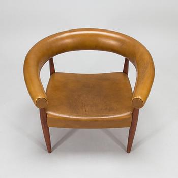 Nanna Ditzel, nojatuoli, "Ring chair", Getama 1960-luku.
