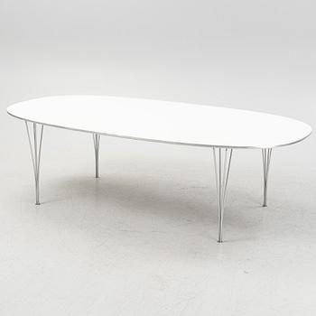 Bruno Mathsson & Piet Hein, a 'Superellips' dining table, Fritz Hansen, Denmark, 1998.