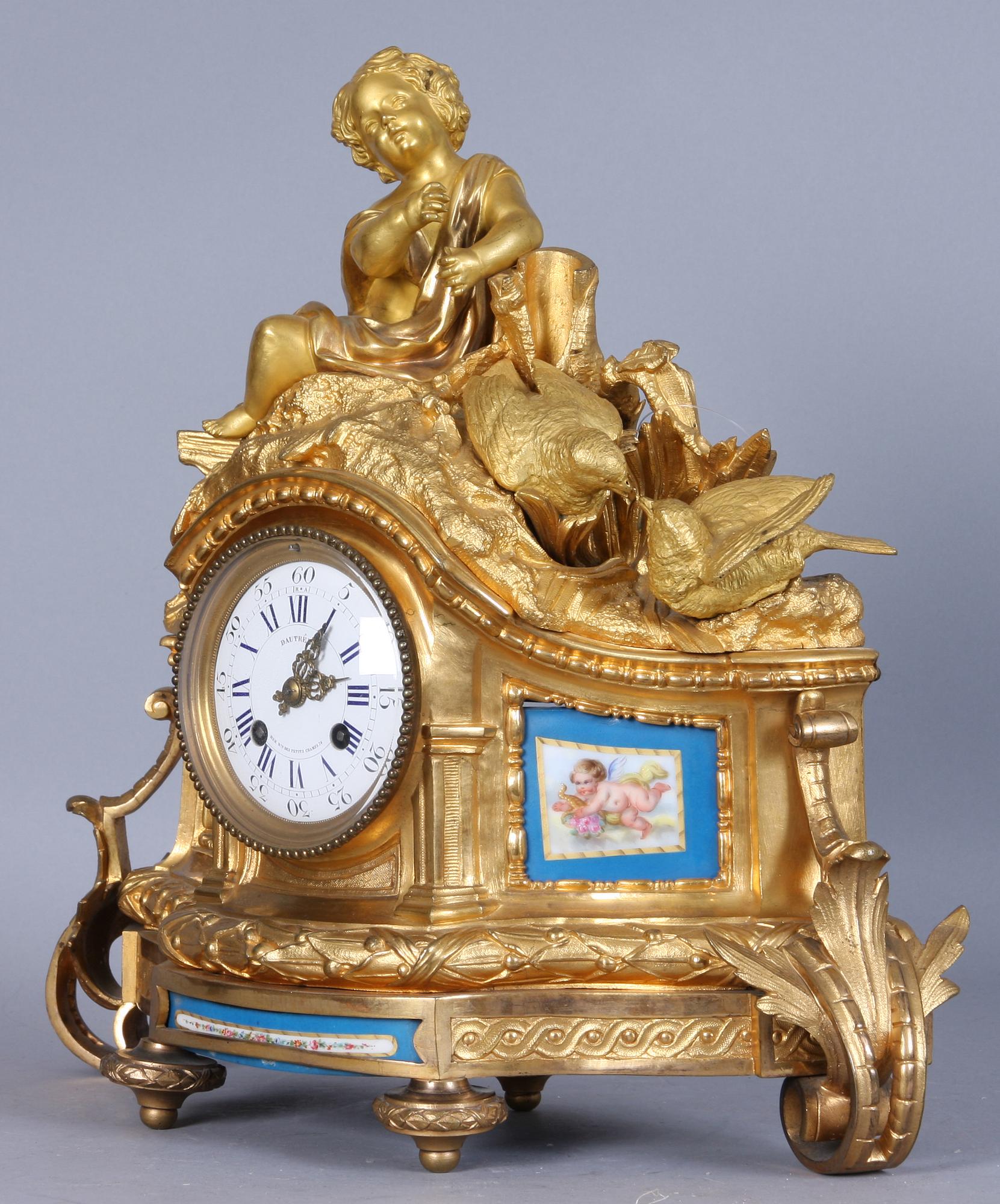 BORDSPENDYL, ny-Louis XVI, trol Frankrike, 1800-talets andra hälft.