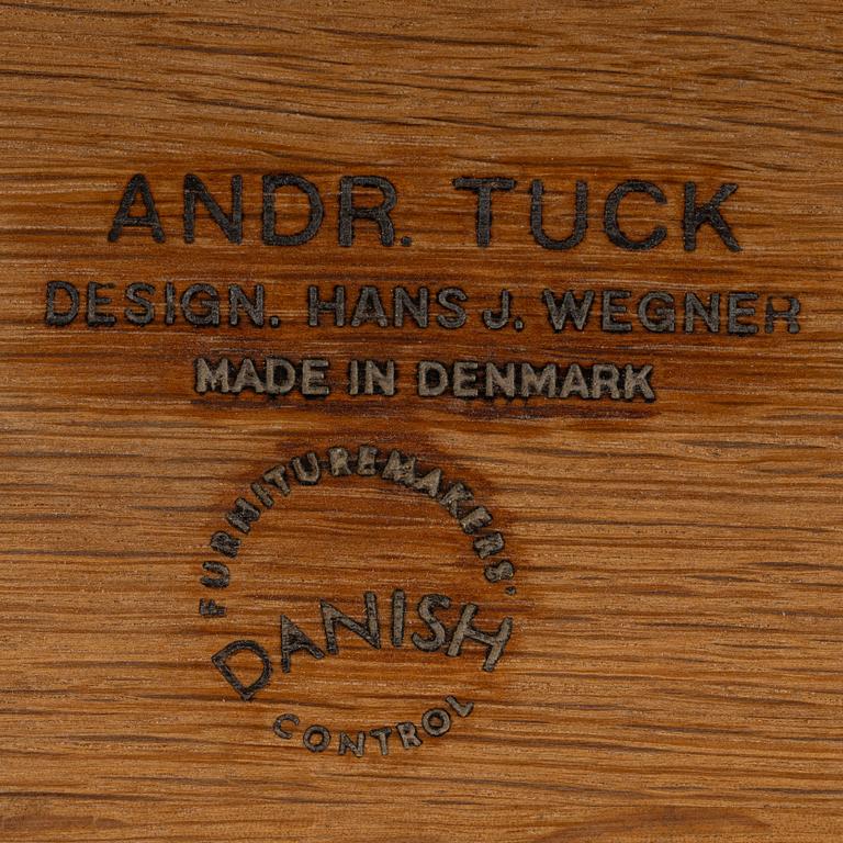 Hans J. Wegner, soffbord, modell "AT-15", Andreas Tuck, Danmark, 1960-tal.