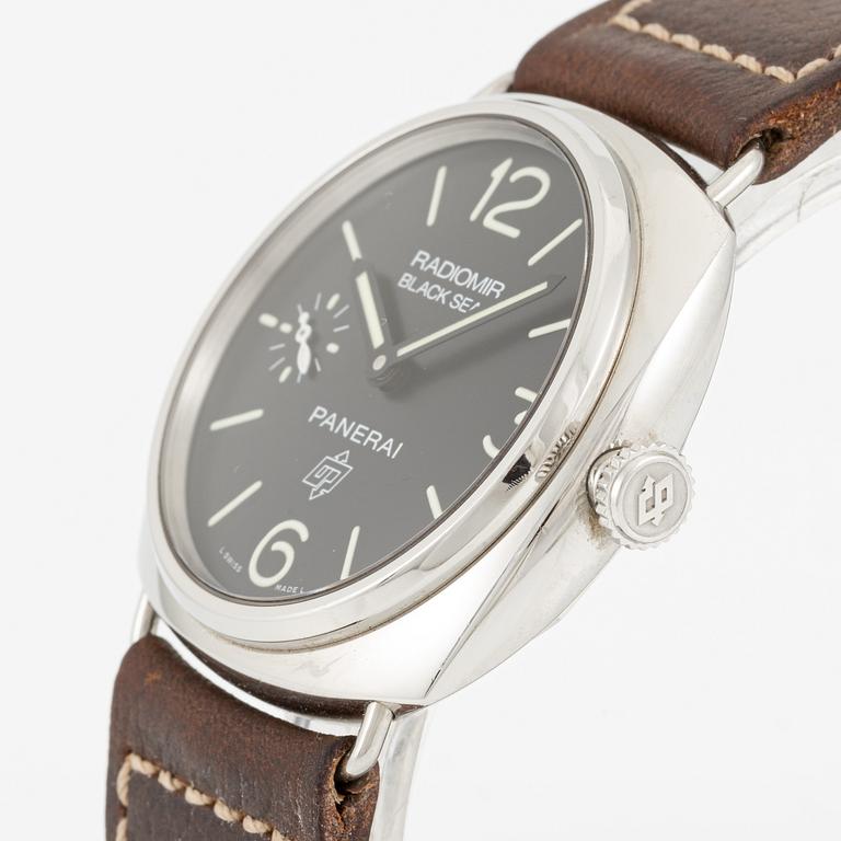 Panerai, Radiomir, Black Seal Logo, wristwatch, 45 mm.