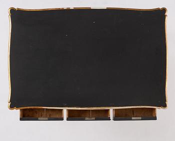 A Swedish rococo desk by C. W. Hein (master in Stockholm 1755-83).