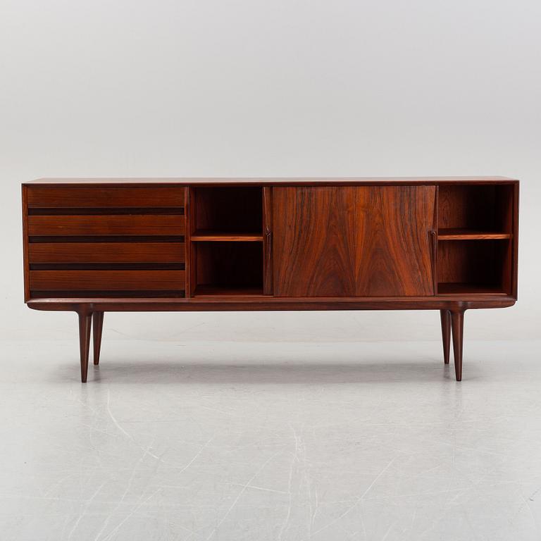 Omann Jun, a rosewood veneered sideboard, model 18, Denmark, 1960's.