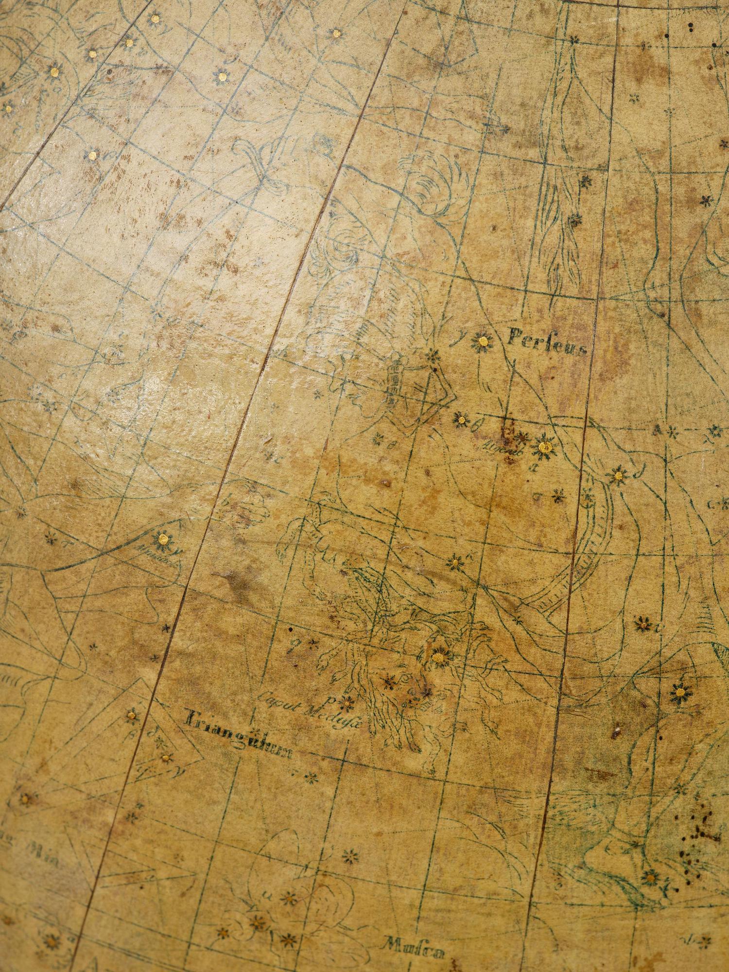 A celestial globe by A. Åkerman (manufacturer of globes in Uppsala 1759-78), 1766.