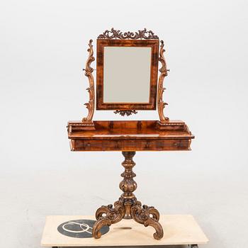 A neo Rococo mahogany vanity desk.