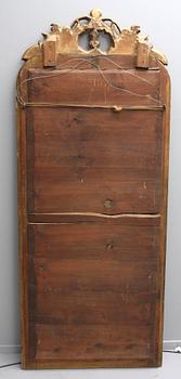SPEGEL MED KONSOL. Nyrokoko, 1800-talets andra hälft.