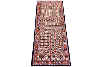 A runner carpet, Moud, x. 295 x 84 cm.
