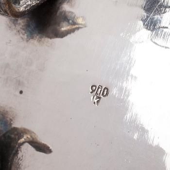 BONBONJÄR, silver, 1900-tal. Vikt 185,6 g.