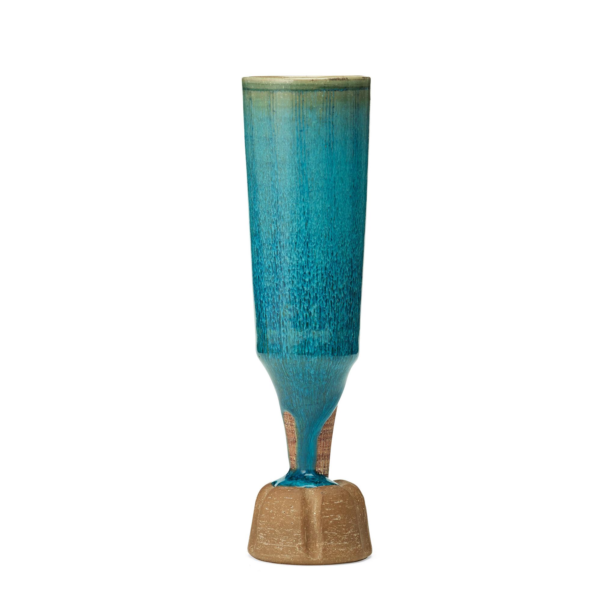 Wilhelm Kåge, A 'Farsta Spirea' stoneware vase, Gustavsberg Studio 1957.