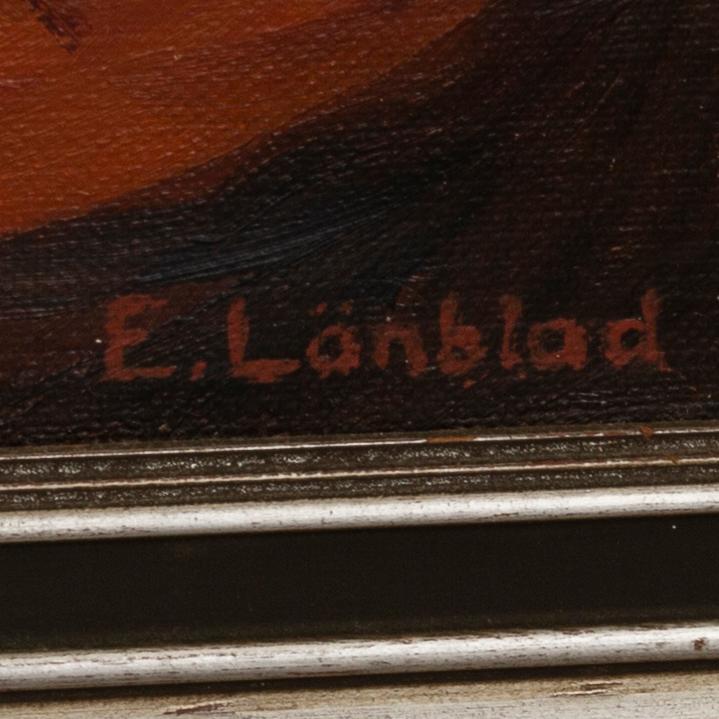 EMILIA LÖNBLAD, a signed oil on canvas.