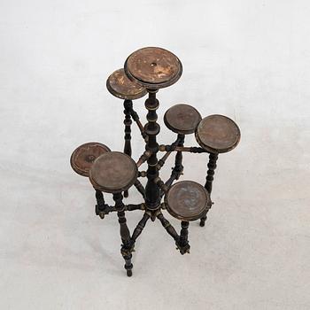 Flower pedestal, circa 1900.