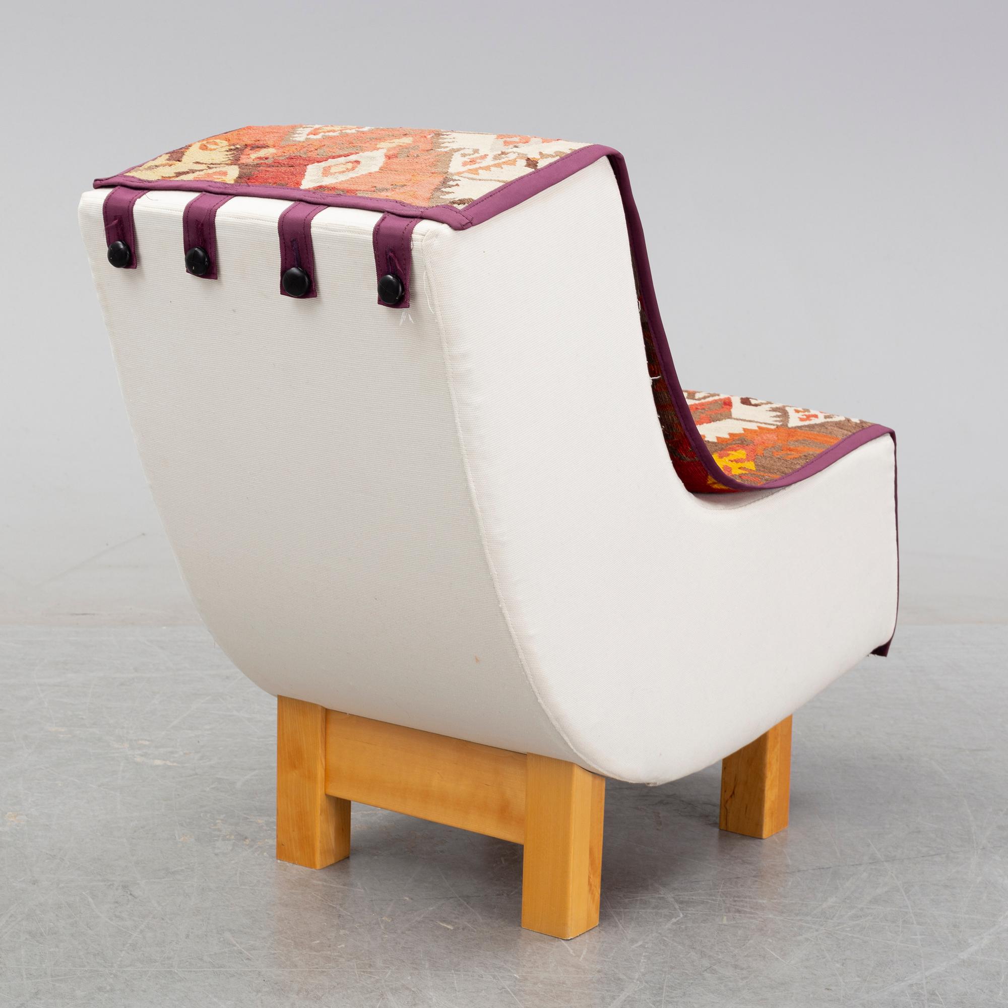 Björn Dahlström, a "BD1" easy chair for CBI Sweden 1990's.