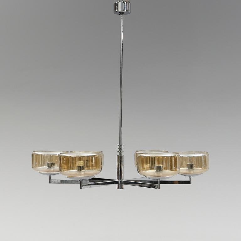 TAKLAMPA, 1900-talets andra hälft. Höjd ca 73 cm.