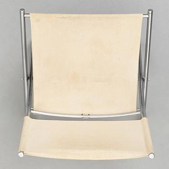 HANS J WEGNER, a folding chair, prototype for Johannes Hansen, Denmark 1960's.