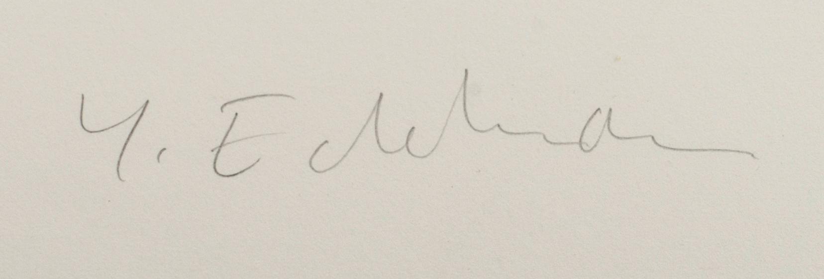 Yrjö Edelmann, färglitografi signerad och numrerad 56/150.