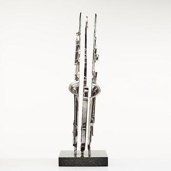 Fernandez Arman, Saxophone, 1984.