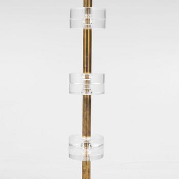 Carl Fagerlund, a floor lamp, Orrefors, 1960's.