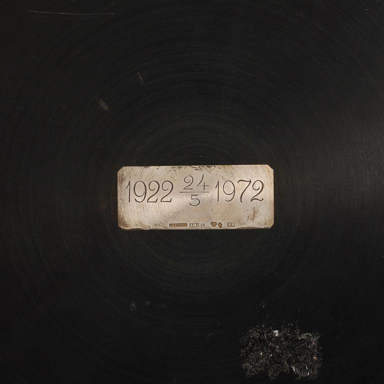 PARTI silver och isolit, 9 delar, bla Silversmedjan Perstorp, 1972.