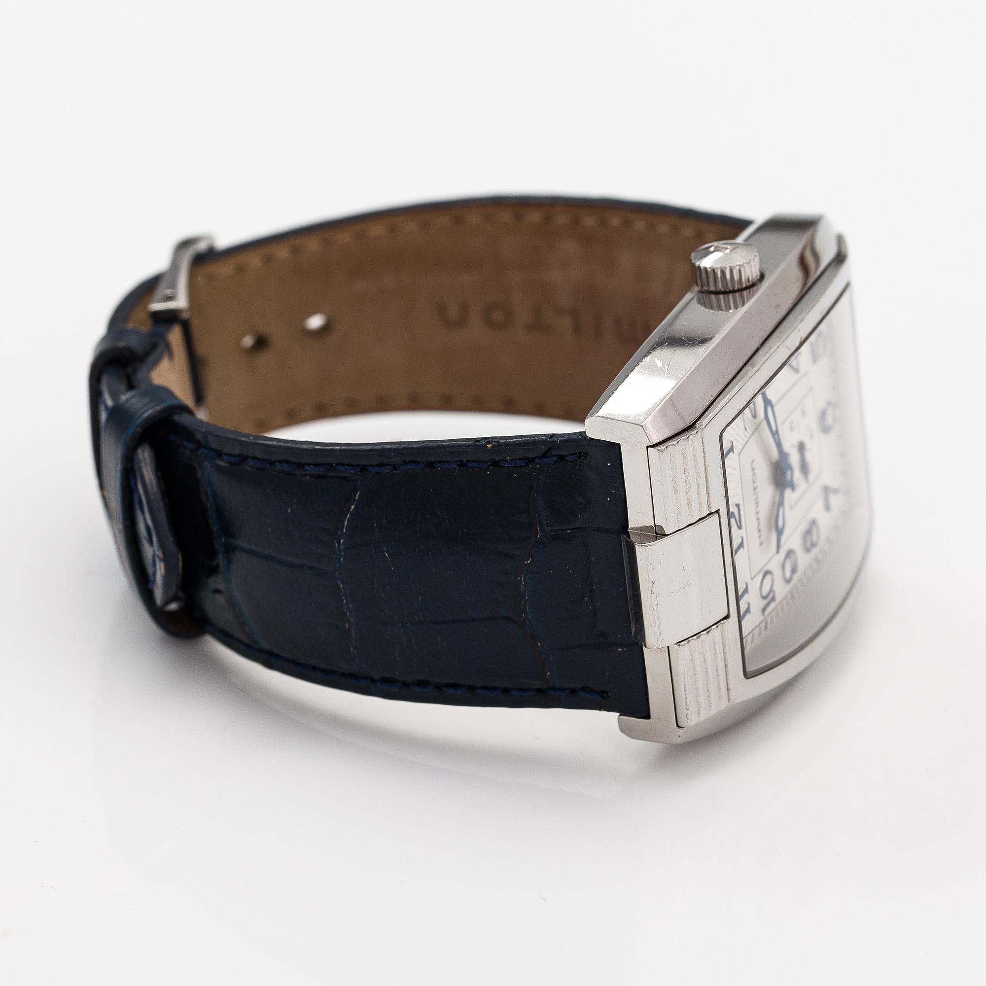 Hamilton, wristwatch, 37 x 51 mm.