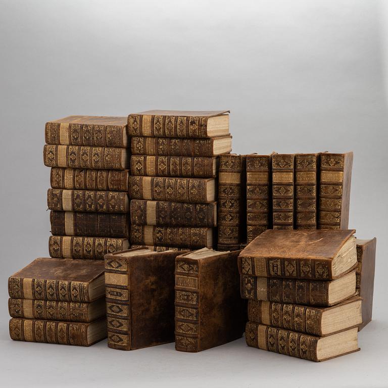 The Encyclopédie, 1778-81 (39 vols).