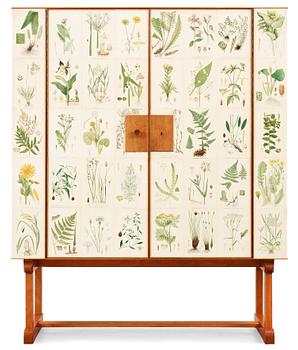 A Josef Frank 'Flora' cabinet, Svenskt Tenn, model 852.